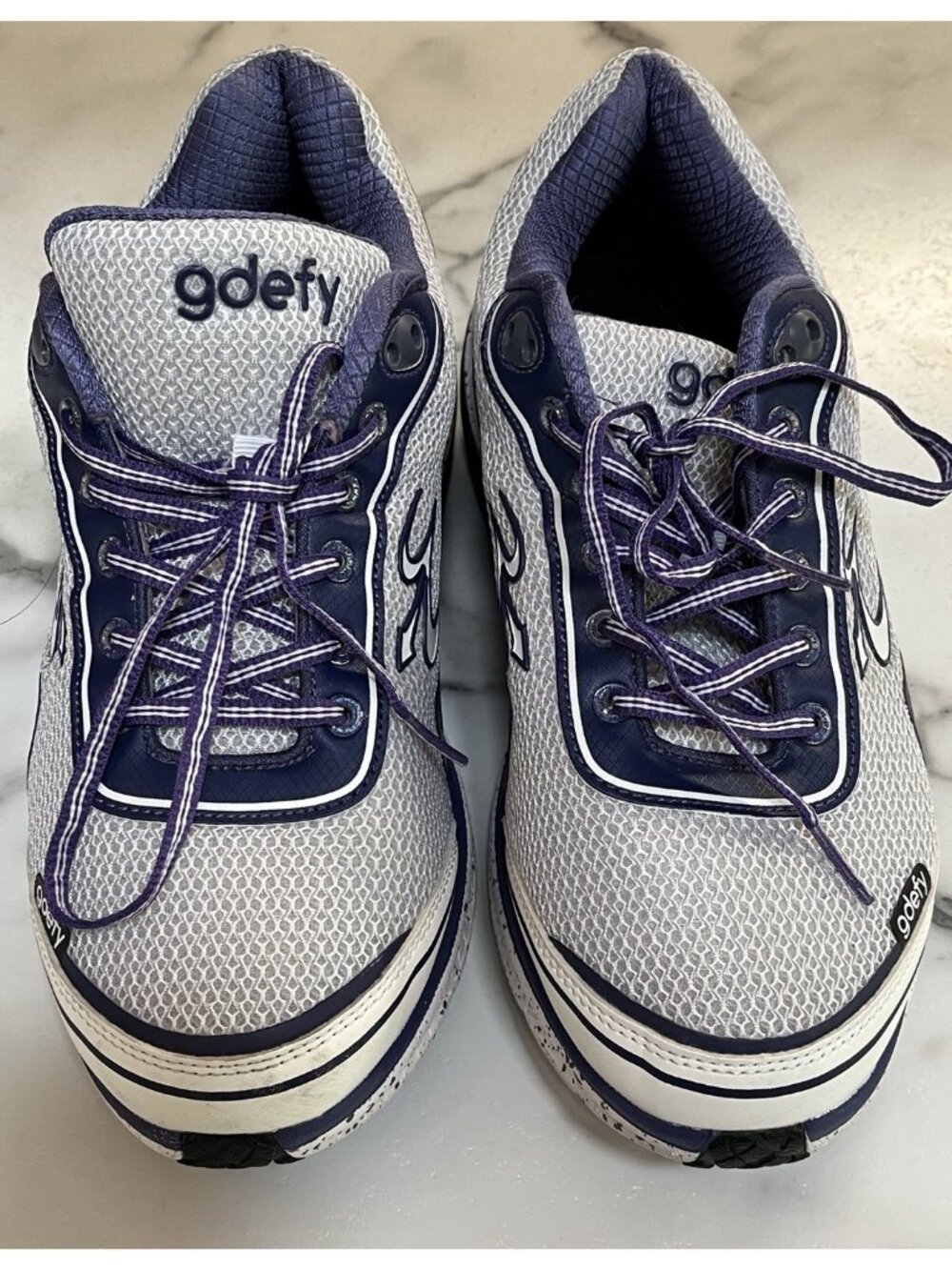 Grafity Defyer Gdefy TB9024FWP-XW Comfort Sneakers Purple White Black USA 10.5